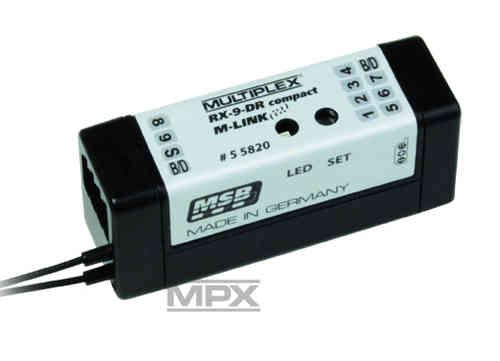 Multiplex RX-9-DR compact M-LINK 2,4GHz Empfänger