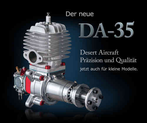 Desert Aircraft DA-35 Benzinmotor
