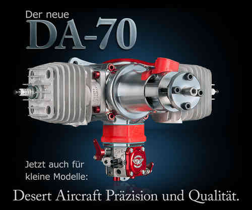 Desert Aircraft DA-70 Benzinmotor