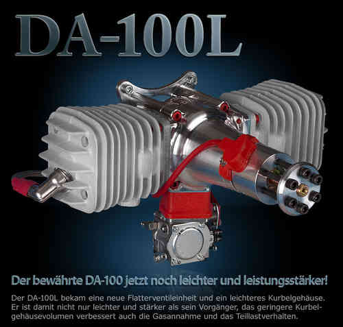 Desert Aircraft DA-100L Benzinmotor