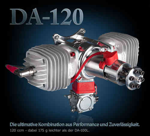 Desert Aircraft DA-120 Benzinmotor