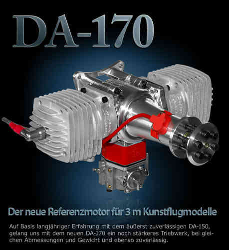Desert Aircraft DA-170 Benzinmotor