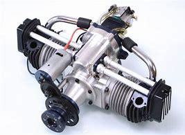Fiala FM85B2-FS 4-Takt Benzin Boxermotor 85ccm mit Elektrostarter