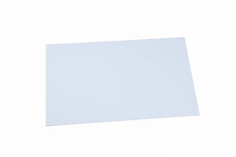 ABS Platte weiß 0,5 mm