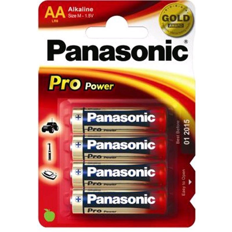 Panasonic Batterie Pro Power AA 1,5V 4er Blister